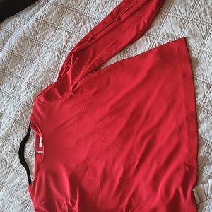 Beautiful Ruby Red Blouse!